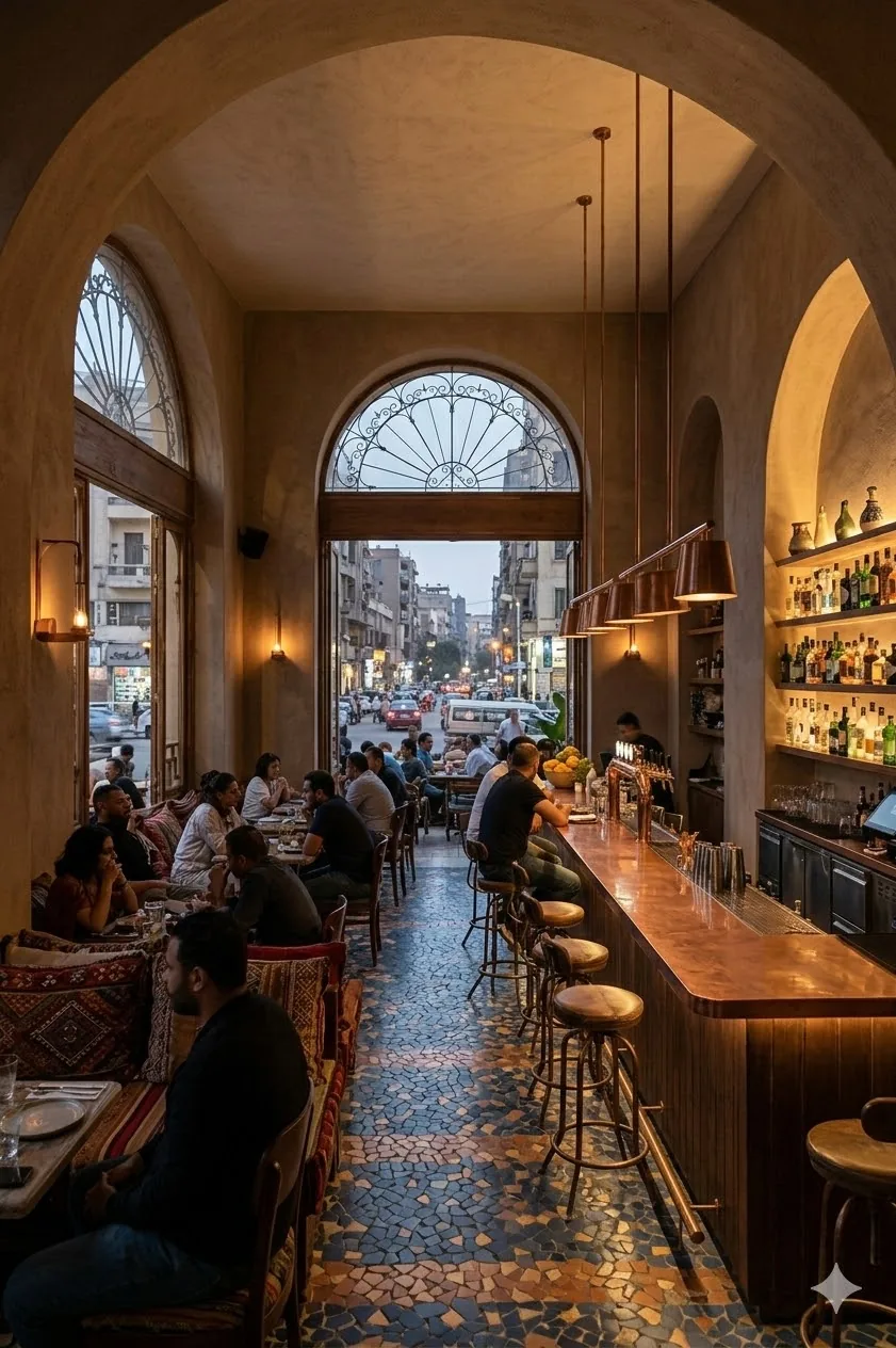 Concept de restauration toute la journée du matin au dîner